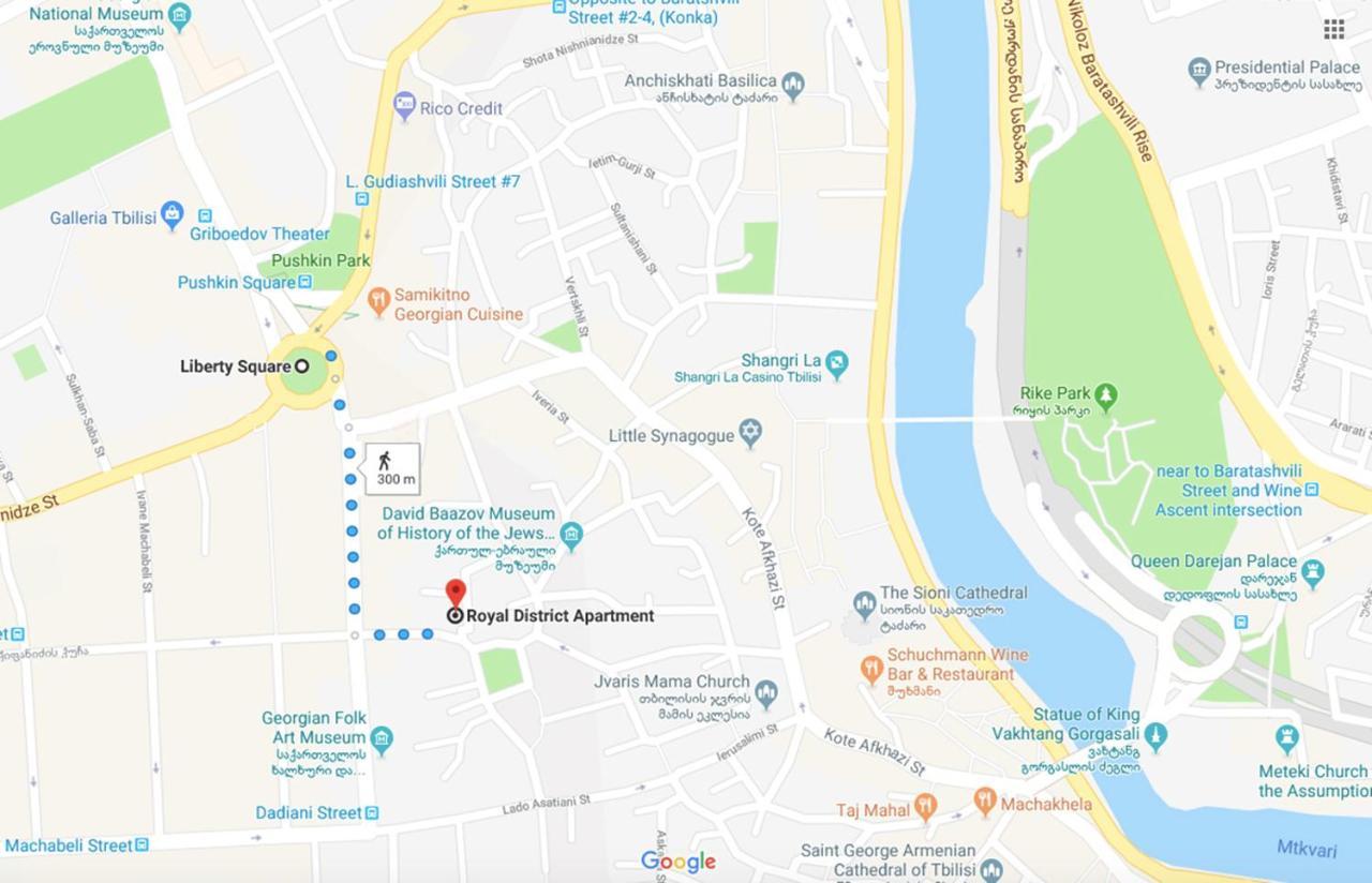 Royal District Apt ♛ Tbilisi Center Apartment Luaran gambar